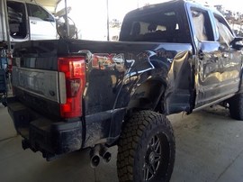 2017 FORD F350SD, BLACK, PLATINUM MODEL, 6.7L TURBO DIESEL, AT, 4X4,  F26491